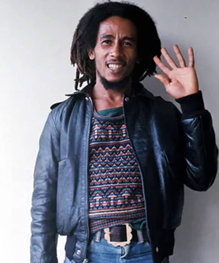 Bob Marley Leather Jacket