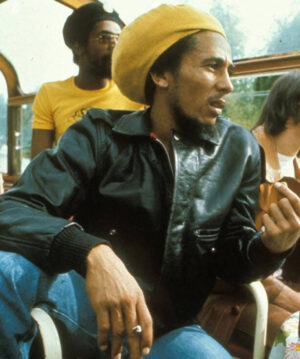 Bob Marley Leather Jacket