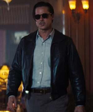 Brad Pitt Leather Jacket