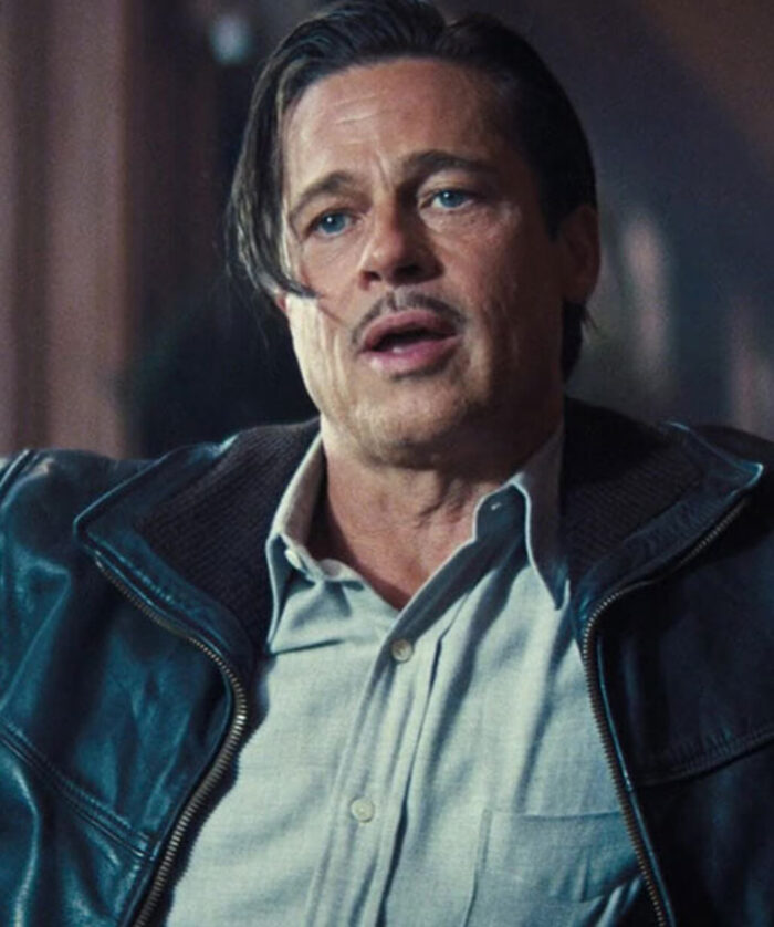Brad Pitt Leather Jacket