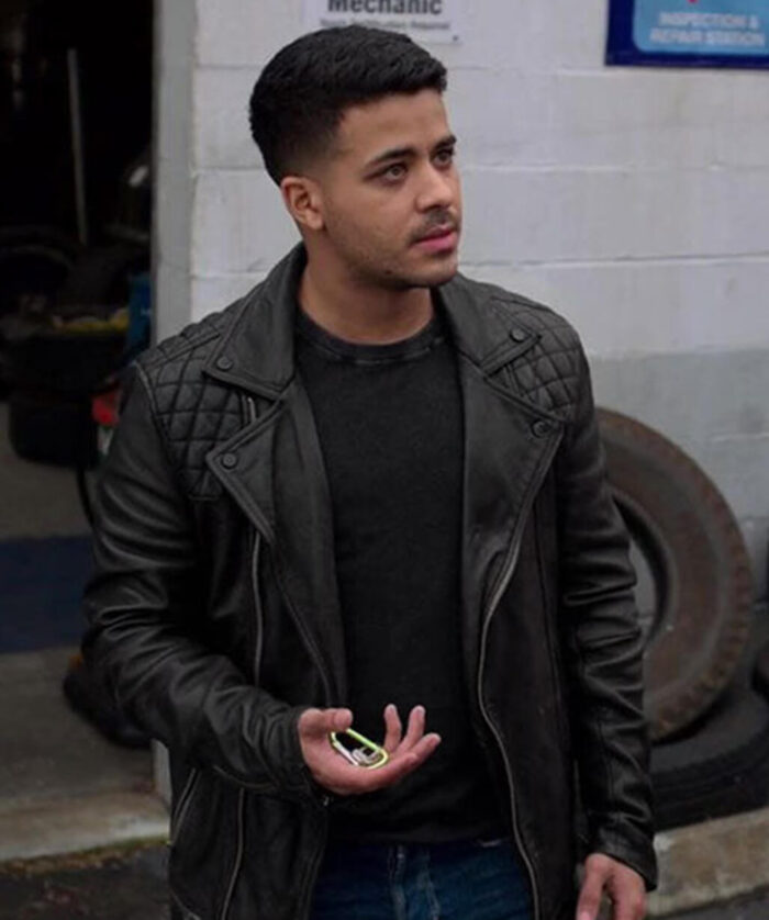 Christian Navarro Leather Jacket