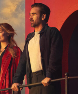 Colin Farrell Suede Jacket