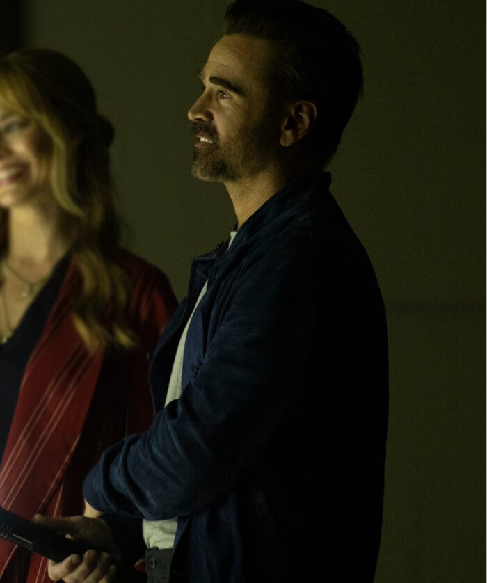 Colin Farrell Suede Jacket