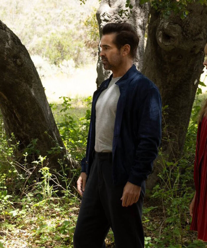 Colin Farrell Suede Jacket