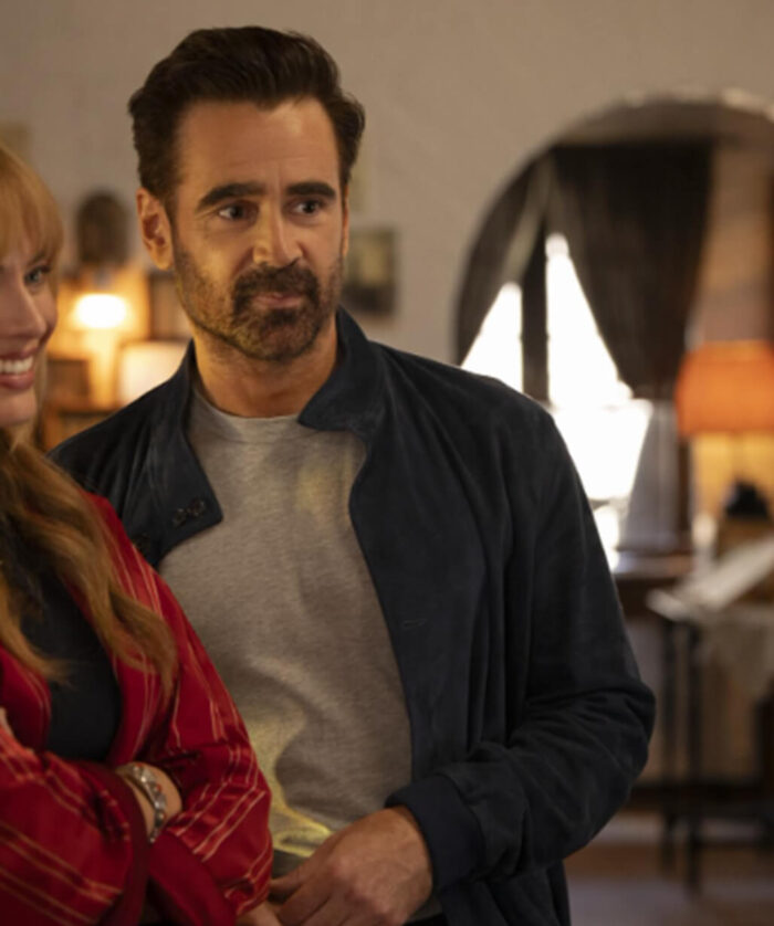 Colin Farrell Suede Jacket
