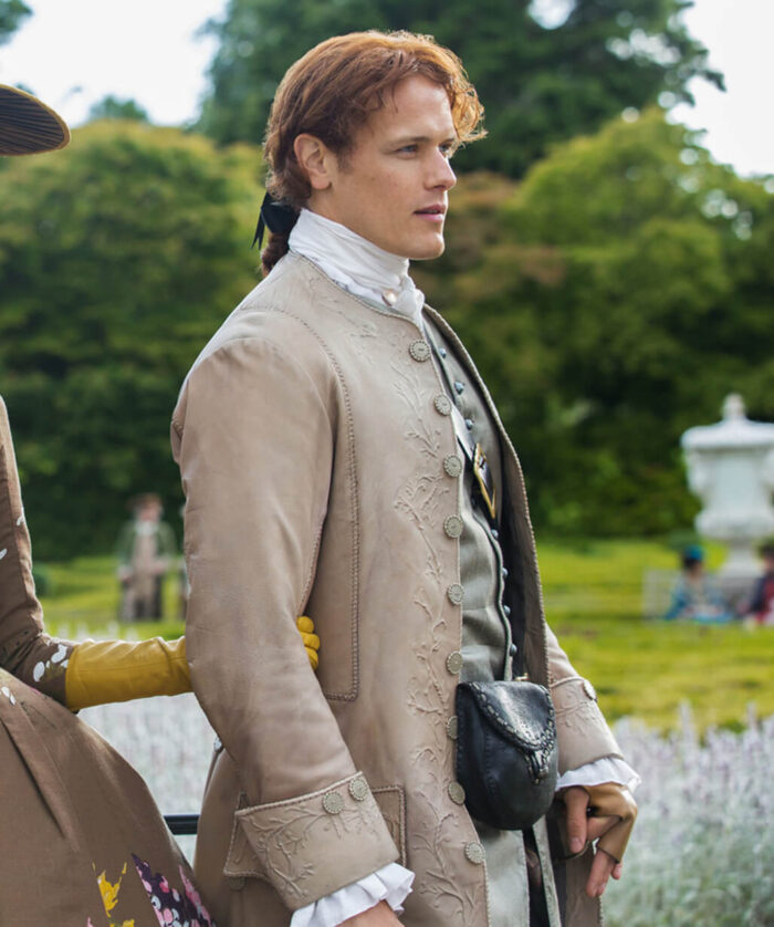 Jamie Fraser Beige Coat