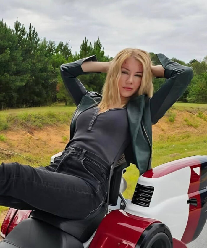 Jennifer Holland Biker Jacket