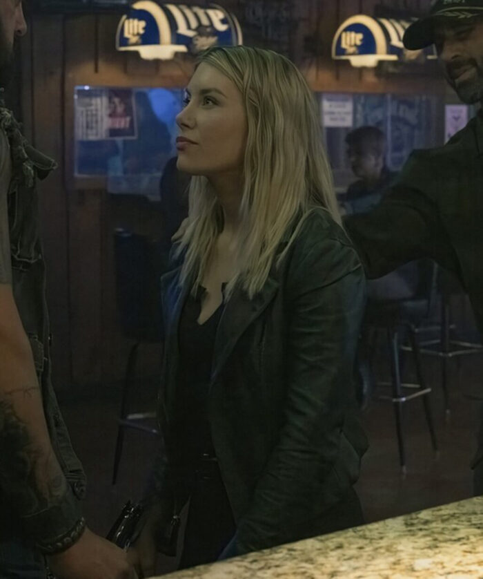 Jennifer Holland Biker Jacket