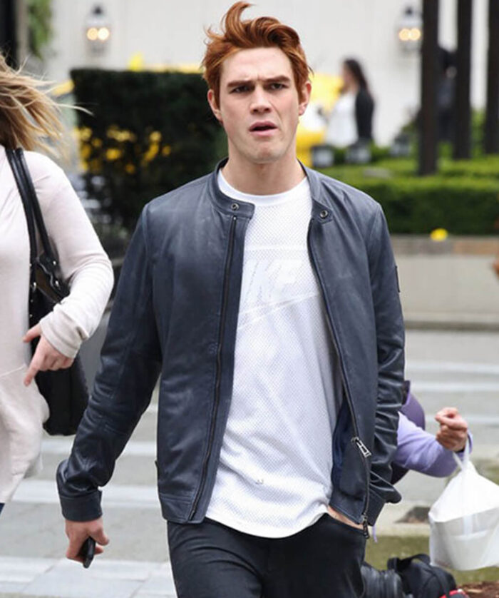 KJ Apa Blue Jacket