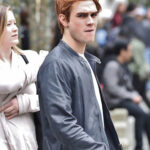KJ Apa Blue Jacket