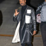 Michael B. Jordan Long Coat