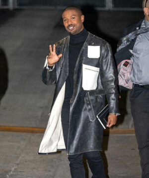 Michael B. Jordan Long Coat