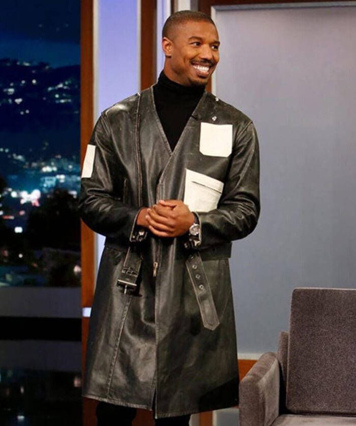 Michael B. Jordan Long Coat