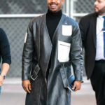 Michael B. Jordan Long Coat