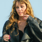 Miley Cyrus Leather Jacket