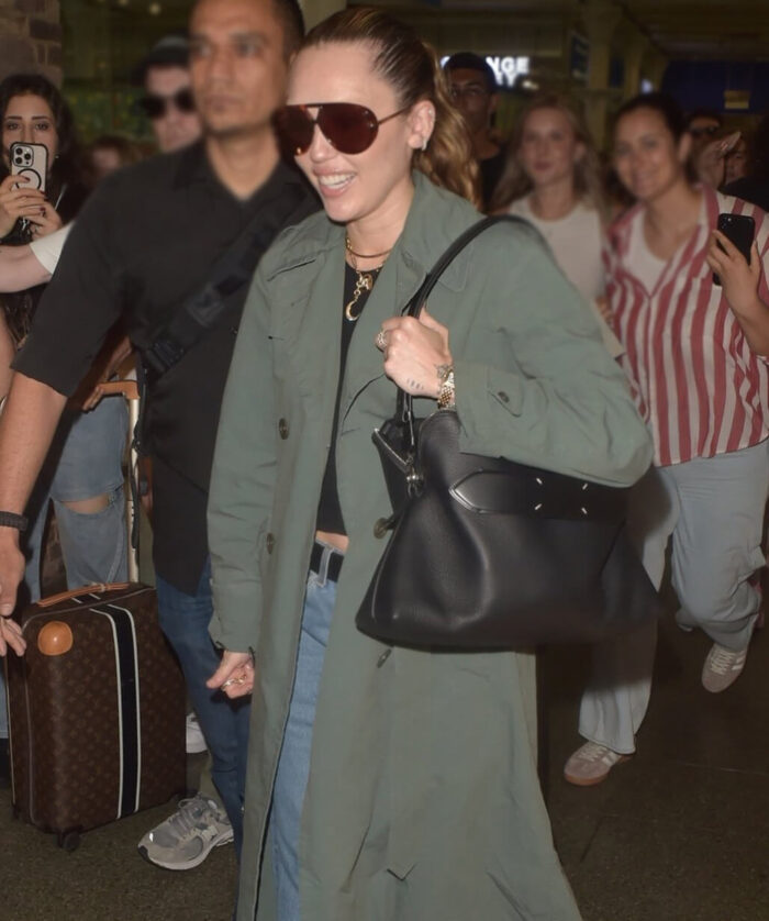 Miley Cyrus Trench Coat