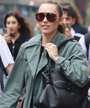 Miley Cyrus Trench Coat