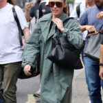 Miley Cyrus Trench Coat
