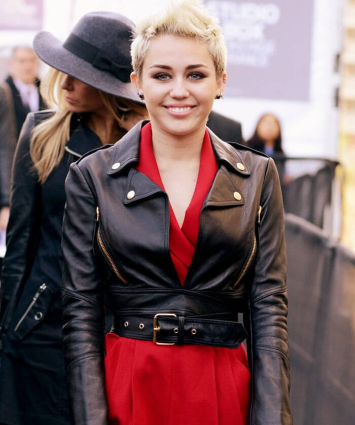 Miley Cyrus Motorcycle Jacket