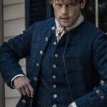 Outlander S04 Jamie Fraser Blue Wool Coat