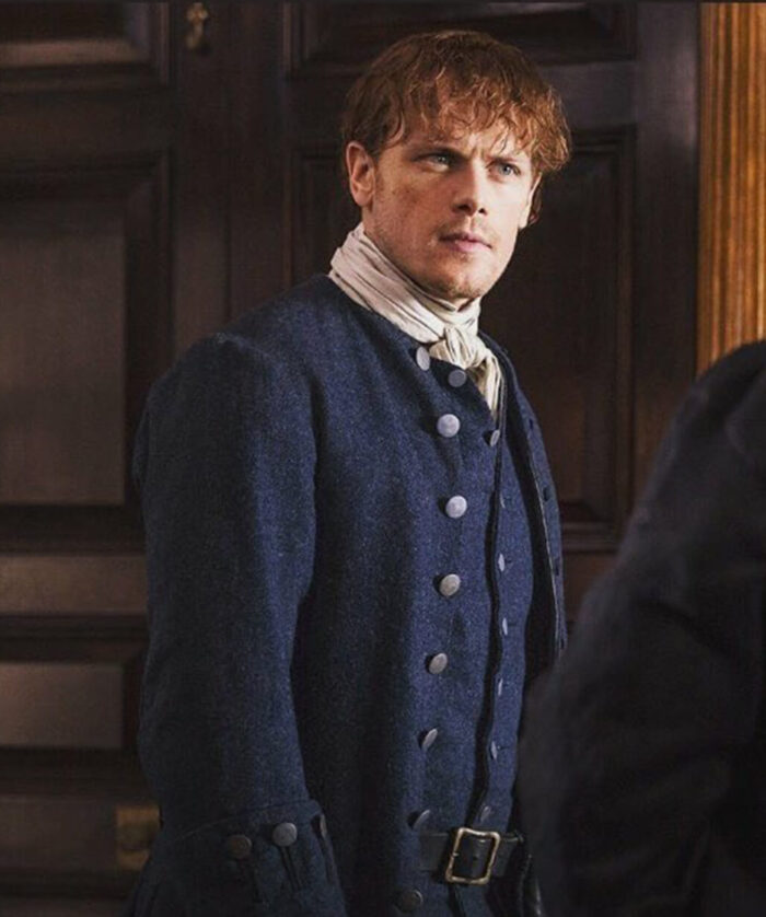Jamie Fraser Blue Coat