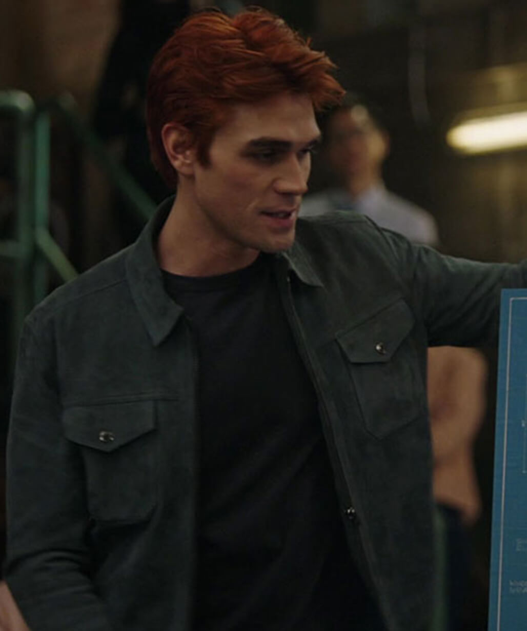 KJ Apa Riverdale Archie Andrews Suede Jacket - USA Leather Factory