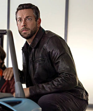 Zachary Levi Leather Jacket