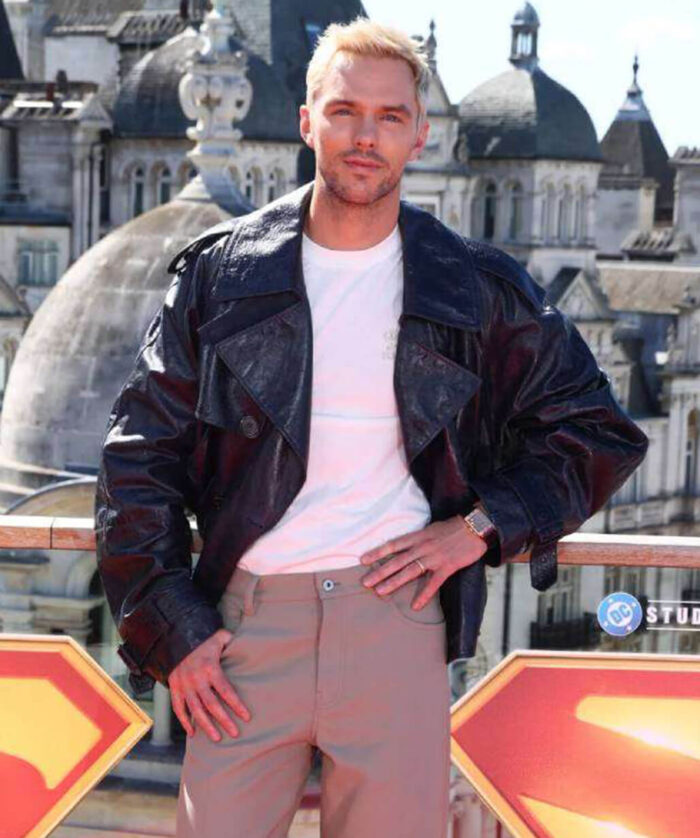 Nicholas Hoult Leather Jacket