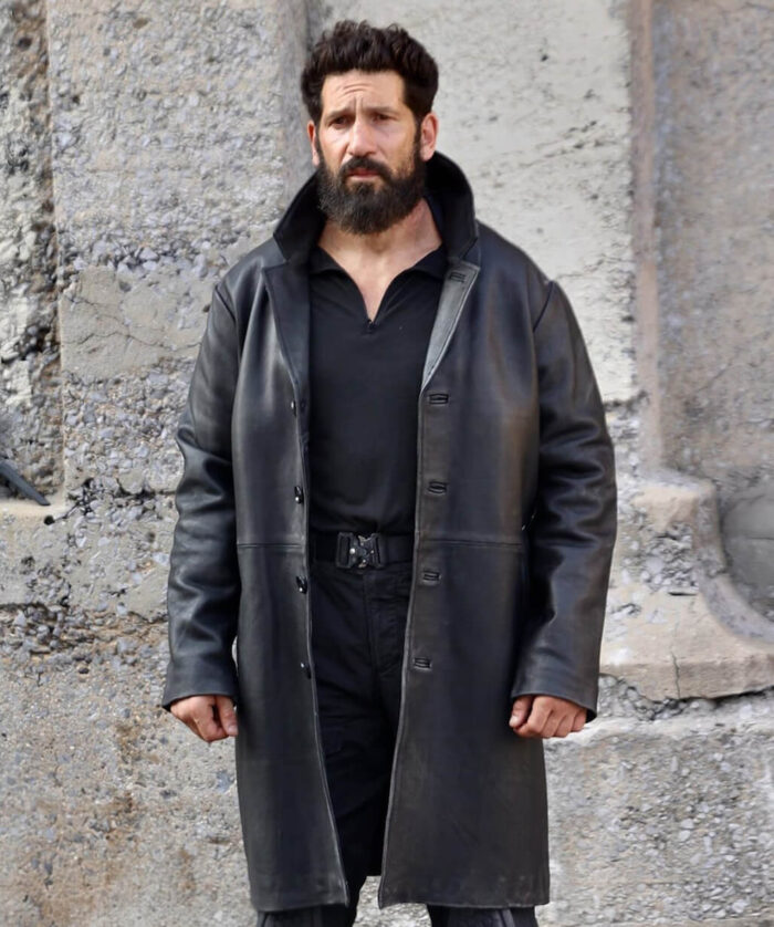 Jon Bernthal Leather Coat