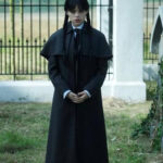 Jenna Ortega Black Coat
