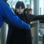 Jenna Ortega Black Coat