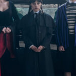 Jenna Ortega Black Coat