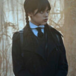 Jenna Ortega Black Coat