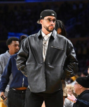 Bad Bunny Leather Jacket