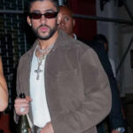 Bad Bunny Suede Jacket