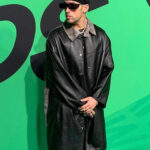 Bad Bunny Leather Coat