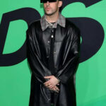 Bad Bunny Leather Coat