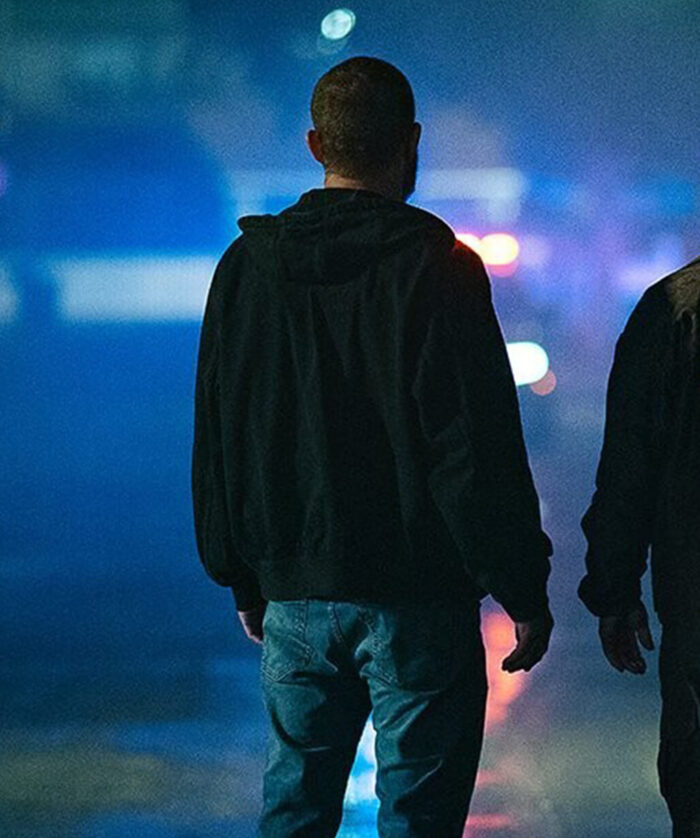 Ben Affleck The Rip 2026 JD Byrne Black Hooded Jacket