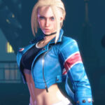 Cammy White Blue Jacket