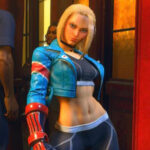 Cammy White Blue Jacket