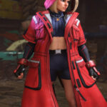 Cammy White Red Coat