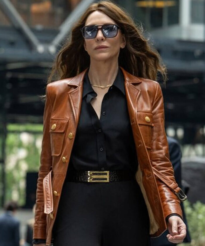Cate Blanchett Leather Jacket