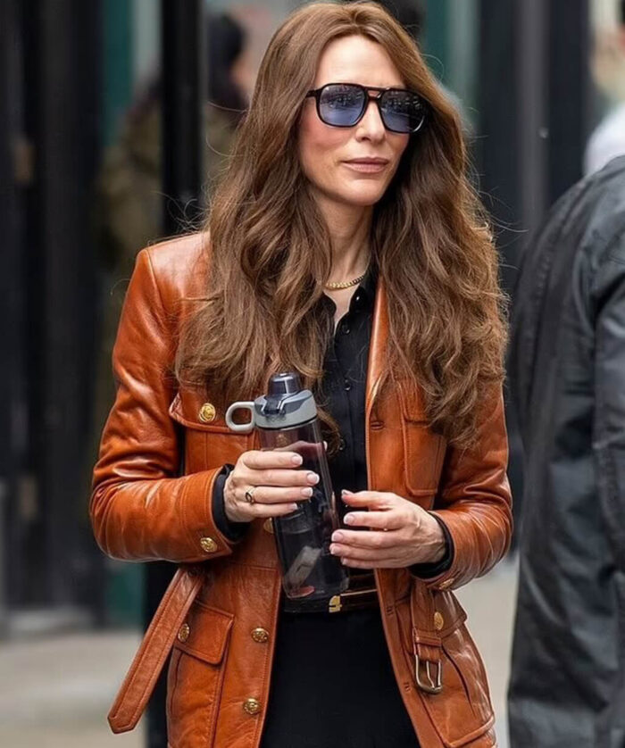 Cate Blanchett Leather Jacket