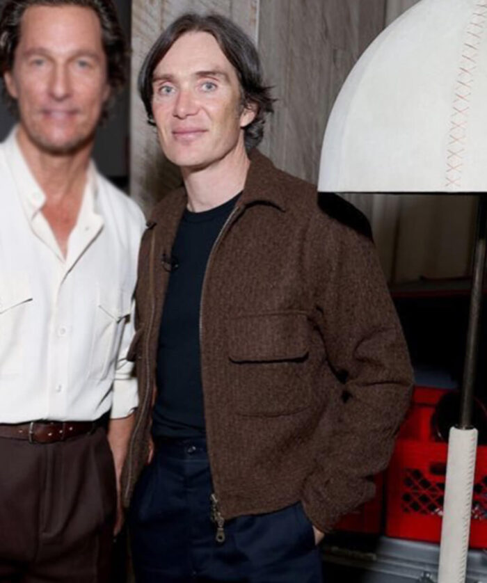 Cillian Murphy Zip Up Jacket