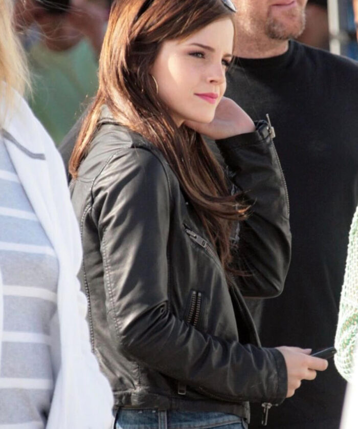 Emma Watson Biker Jacket