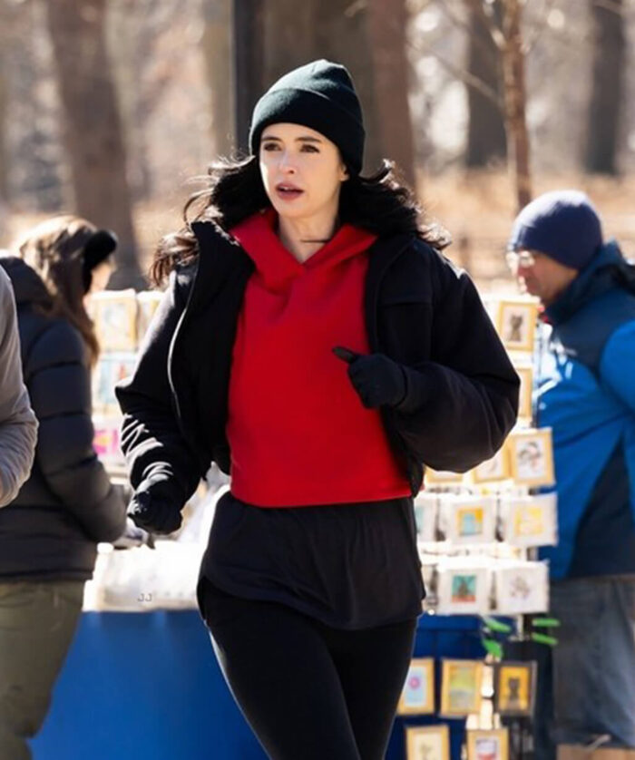 Krysten Ritter Cropped Jacket