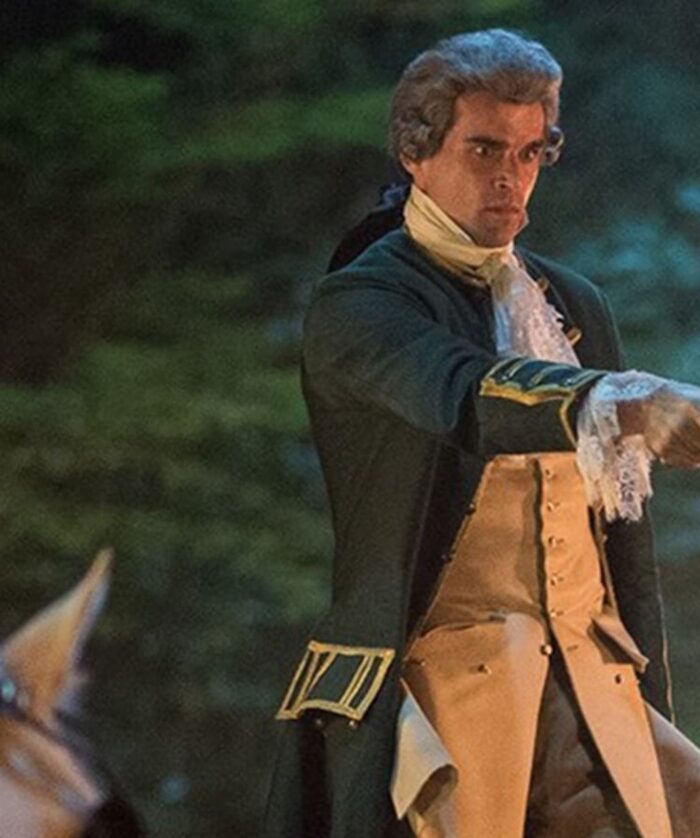 Le Comte St. Germain Outlander Blue Wool Coat online