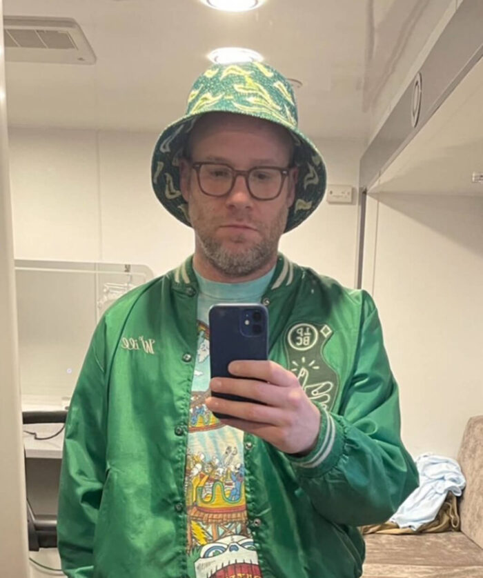 Seth Rogen Varsity Jacket