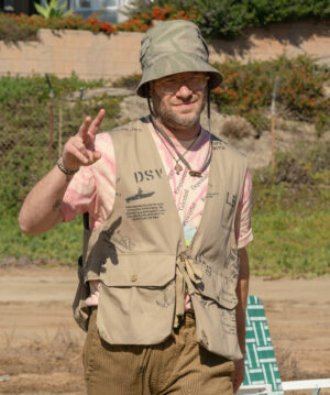 Seth Rogen Brown Vest
