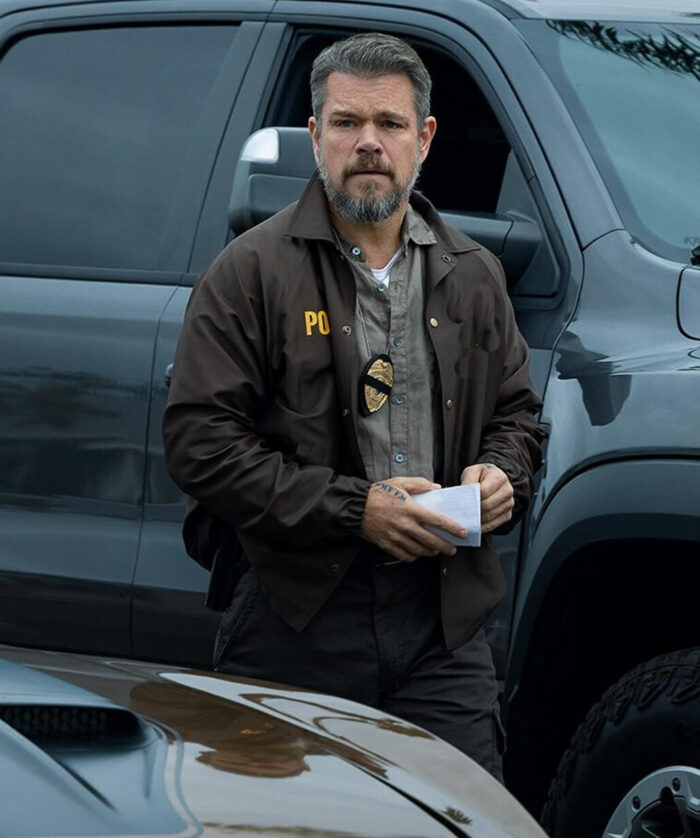 Matt Demon Brown Jacket